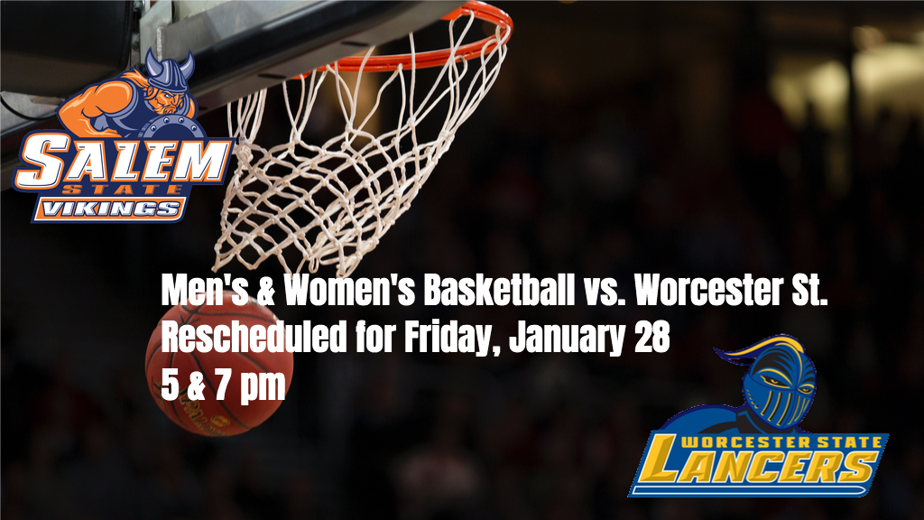 Men's & Women's Basketball Rescheduled to Friday, January 28
