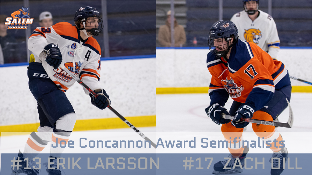 Larsson, Dill Named Semifinalists for Joe Concannon Award