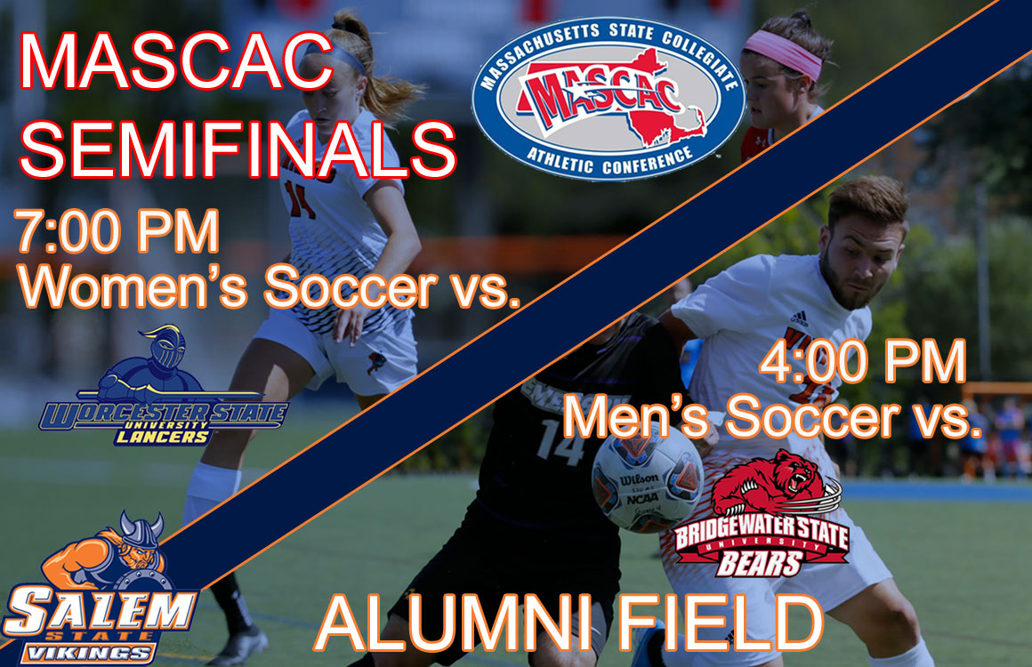 Men's and Women's Soccer Set to Host MASCAC Semifinal Matches -- Friday, November 8th