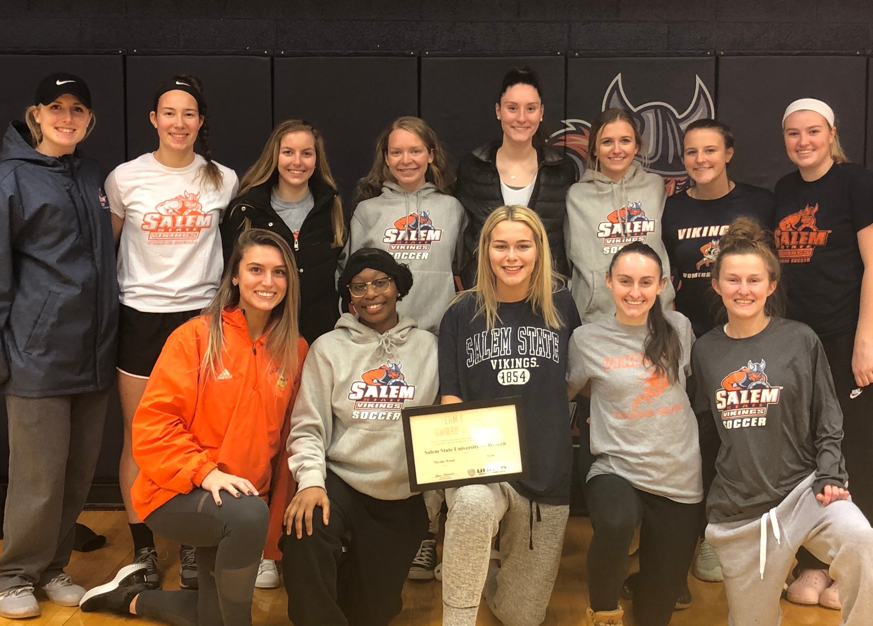 Salem State Women’s Soccer Receives Team Ethics and Sportsmanship Silver Award