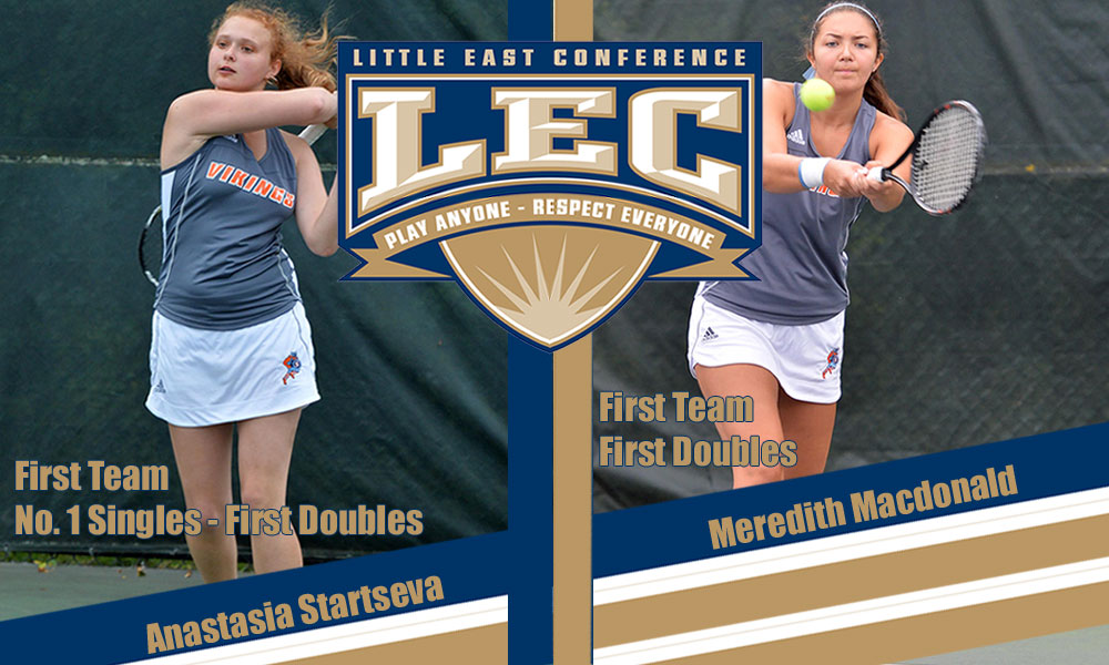 Startseva Earns All LEC First Team Honors,  Macdonald Named to First Doubles Team