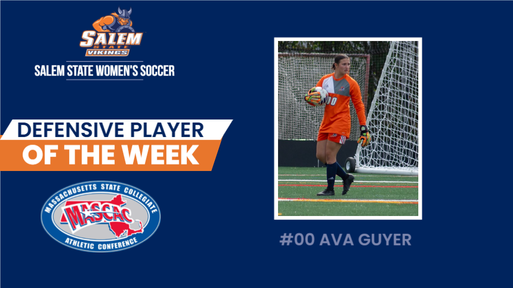 Guyer Tabbed MASCAC Defensive Player of the Week