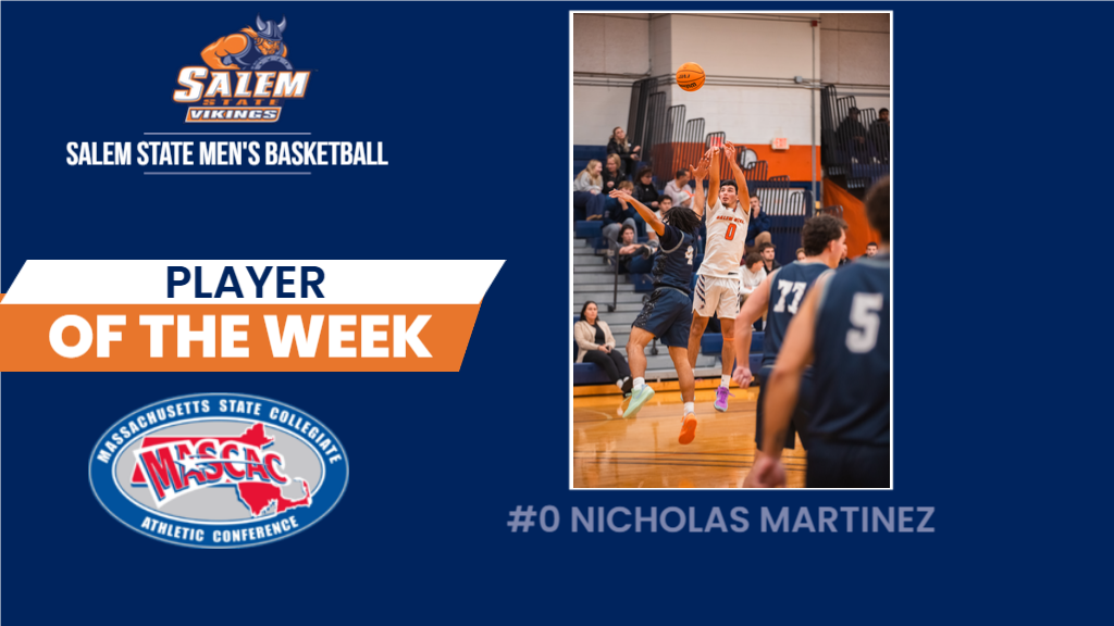 Martinez Named MASCAC Player of the Week