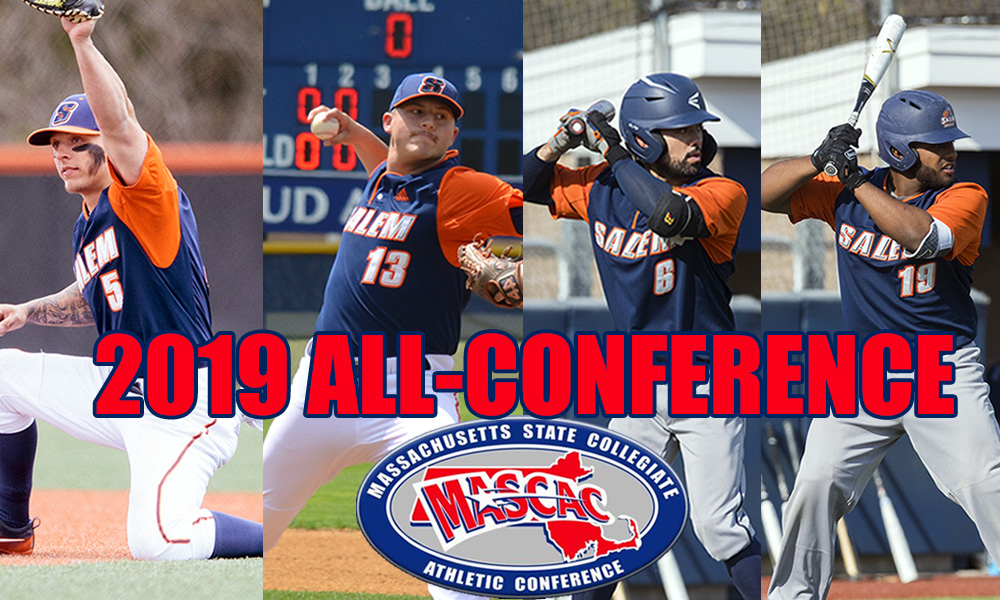 Four Salem State Players Named to 2019 MASCAC All-Conference Baseball Team