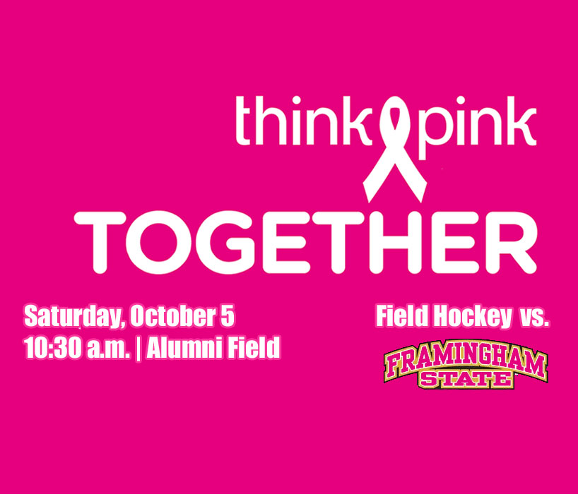 Field Hockey Think Pink Day, Saturday, October 5