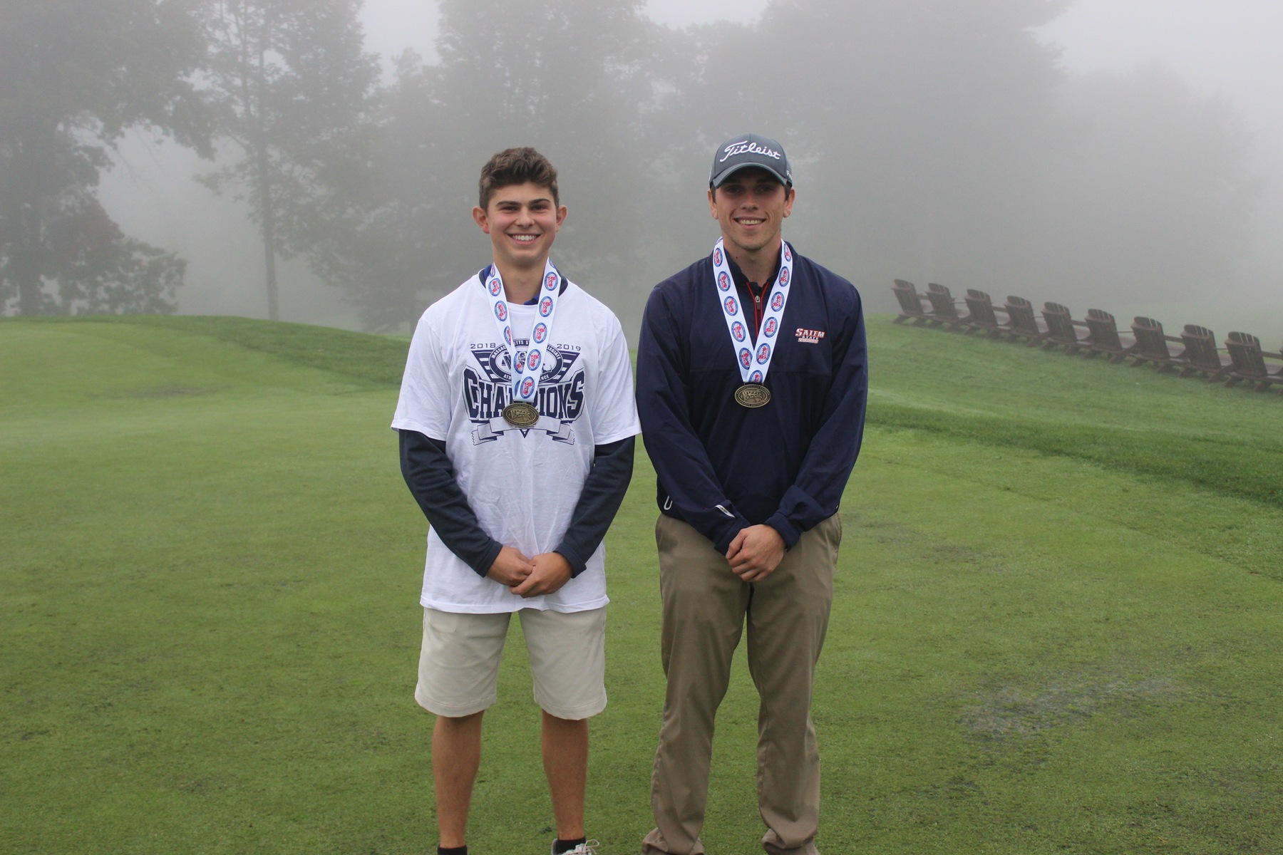 Powers Earns Co-Medalist Honors at 2018 MASCAC Championship, Vikings Finish Runner-Up