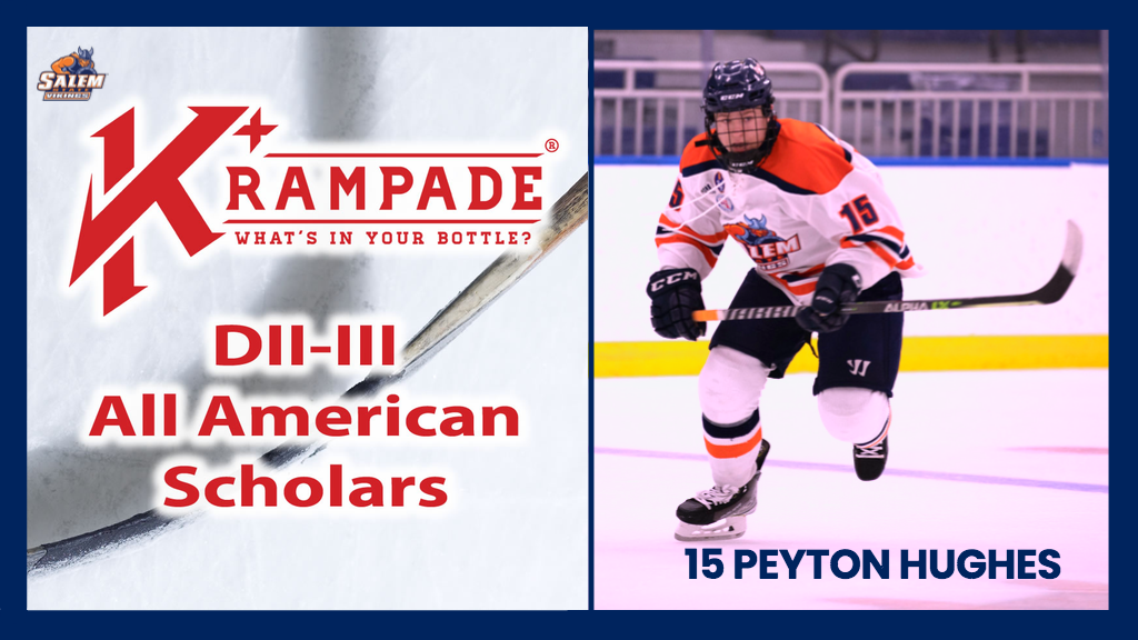 Men's Ice Hockey Player Peyton Hughes Named Krampade AHCA All-American Scholar