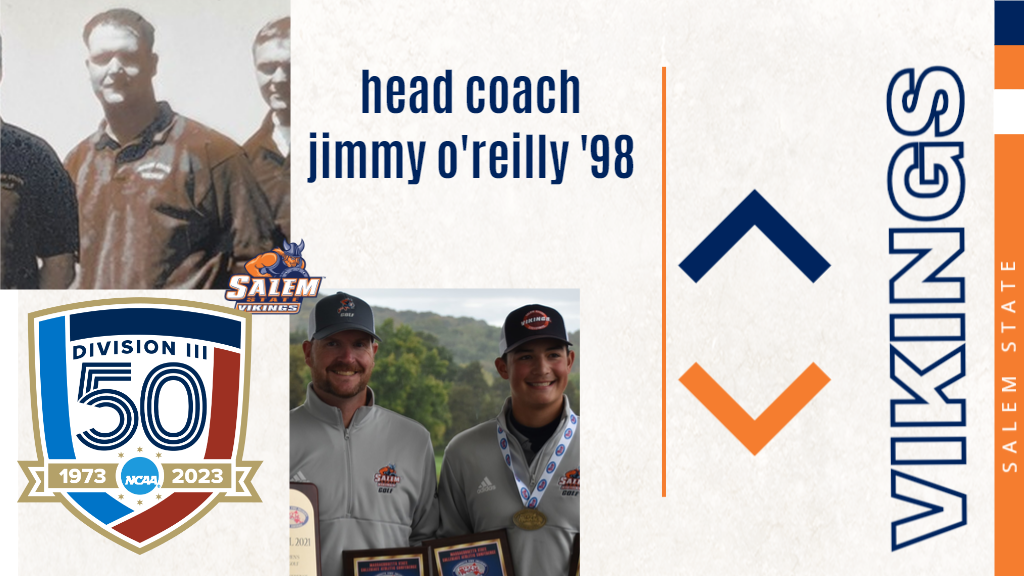 Celebrating 50 years of Division III Athletics -- Former Viking and Head Men's Golf coach Jimmy O'Reilly '98