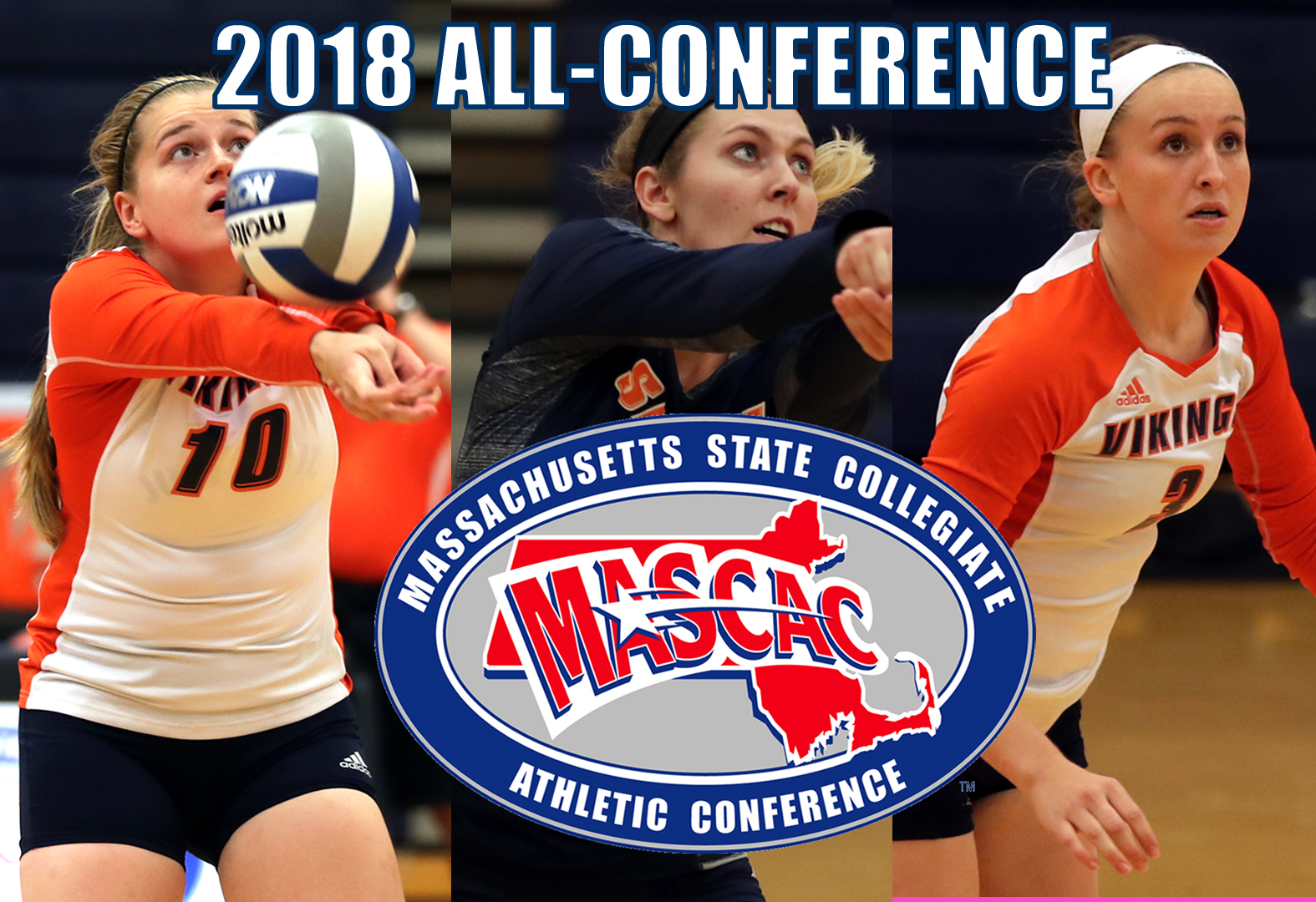 Three Vikings Named to All-Conference Team, McNulty Tabbed Co-Coach of the Year