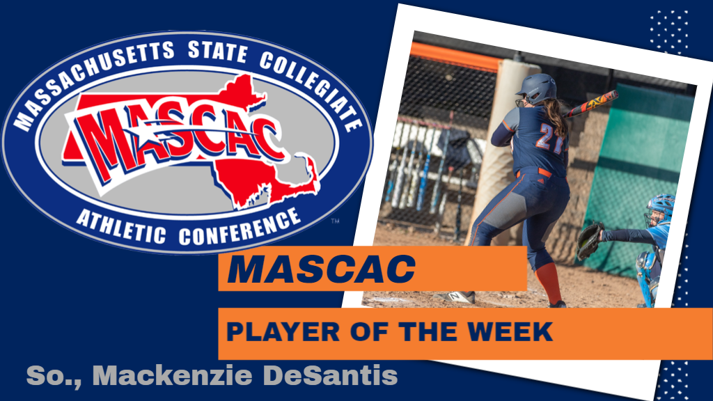 Mackenzie DeSantis Named MASCAC Softball Player of the Week