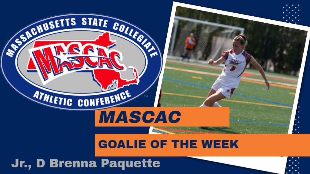 Paquette Named MASCAC Women's Soccer Player of the Week
