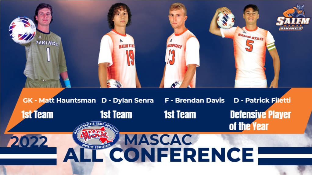 Filetti Named MASCAC Defensive Player of the Year, Four Vikings Earn First Team All-Conference