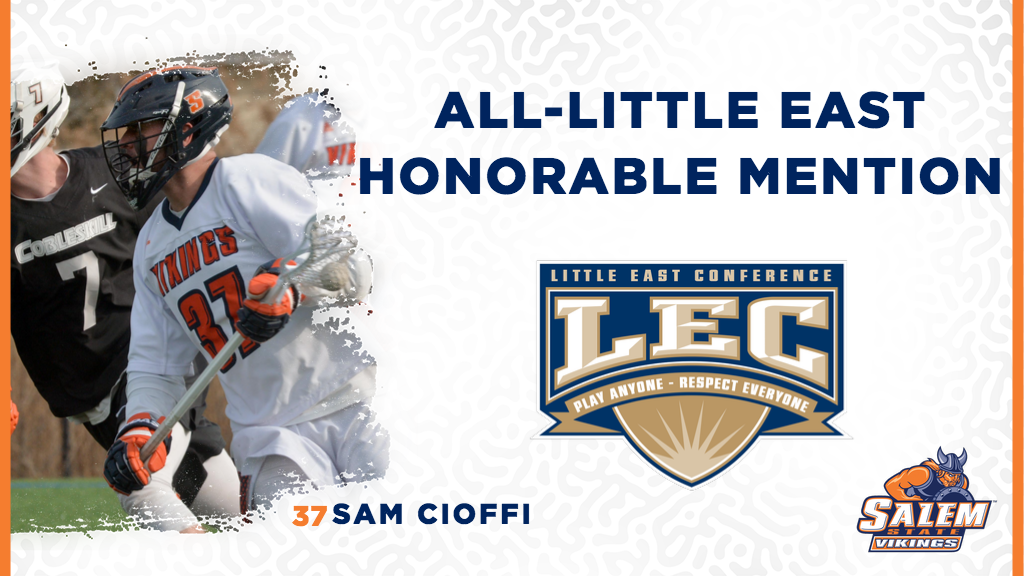 Sam Cioffi Named to Little East All-Conference Team