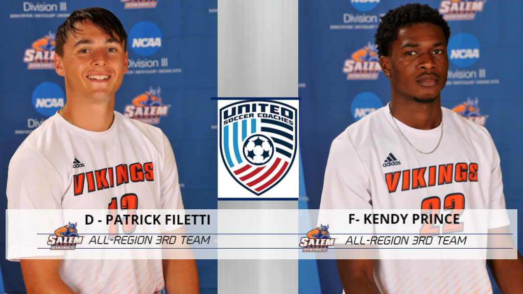 Filetti, Prince Named to 2021 United Soccer Coaches NCAA Division III Men's All-New England Region Third Team