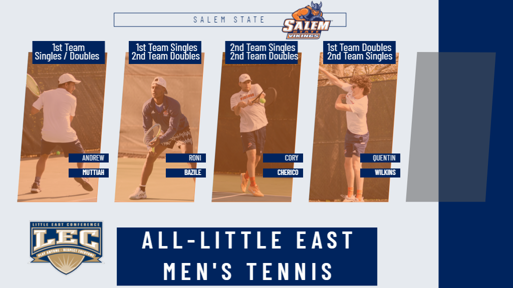 Salem State Places Four on Little East Men's Tennis All-Conference Team
