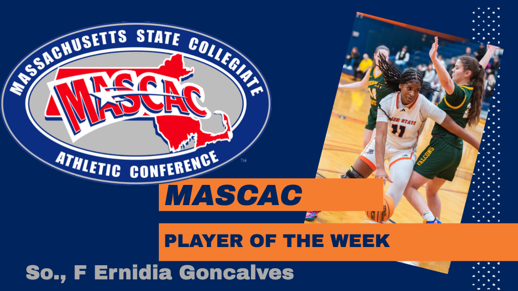 Goncalves Earns MASCAC Player of the Week Honors