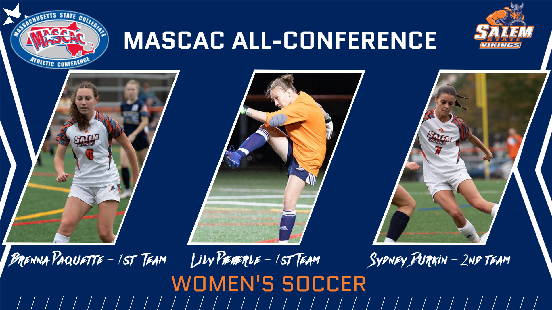 Paquette/Pfefferle Earn All-MASCAC First Team Honors