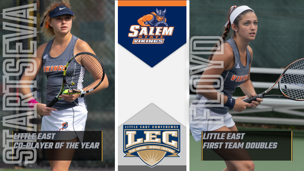 Startseva Voted Little East Co-Player of the Year, Floyd Named to First Doubles Team